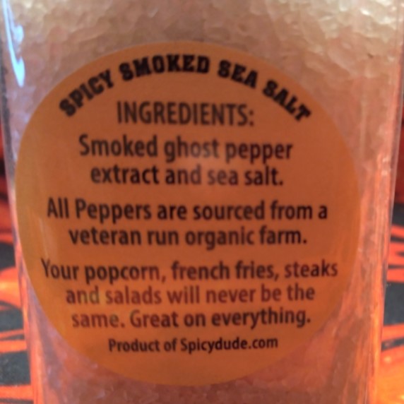 Spicy Smoked Sea Salt